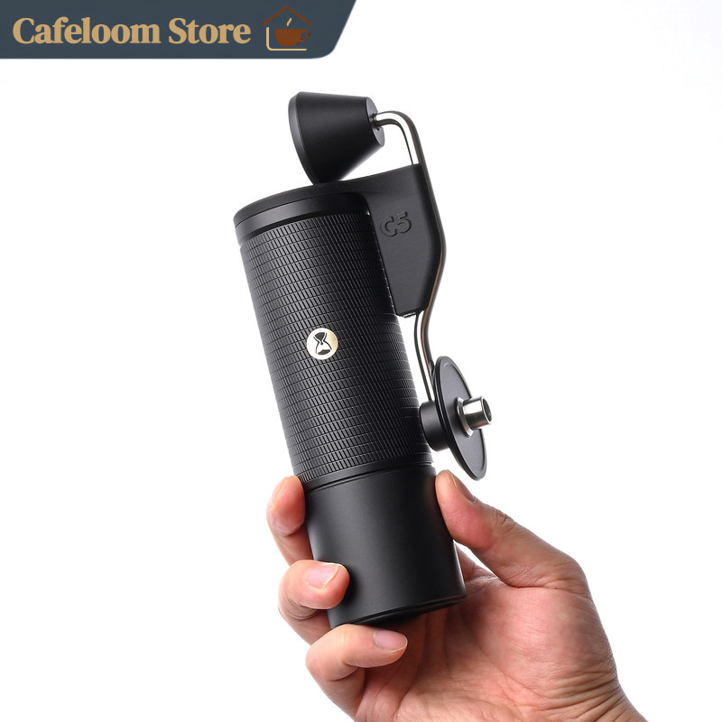 Coffee Equipment Camping - ที่วางฝาครอบอุปกรณ์เสริมสำหรับเครื่องบดกาแฟ Timemore C5 Chestnut แบบพกพา เหมาะสำหรับการตั้งแคมป์และการใช้งานกลางแจ้ง