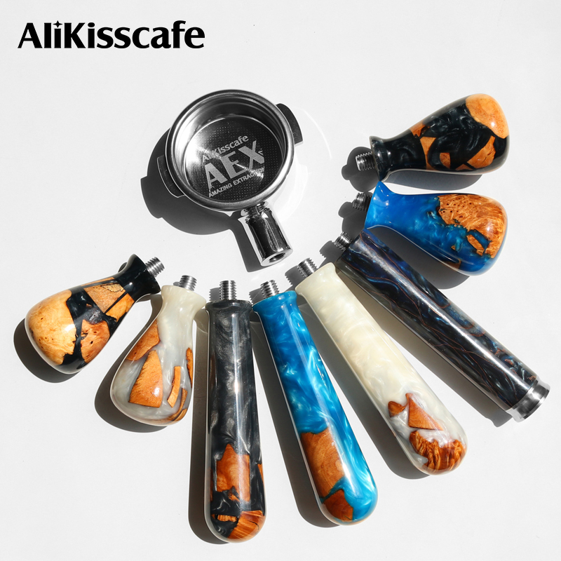 Coffee Equipment Tools - ด้ามจับพอร์ตฟิลเตอร์กาแฟ M10 เรซิน ขนาด 51 มม.
