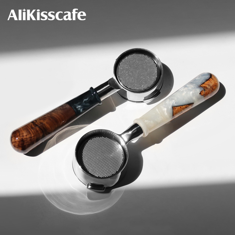 Coffee Equipment Tools - AliKisscafe 51 มม.Coffee Bottomless Portafilter Naked