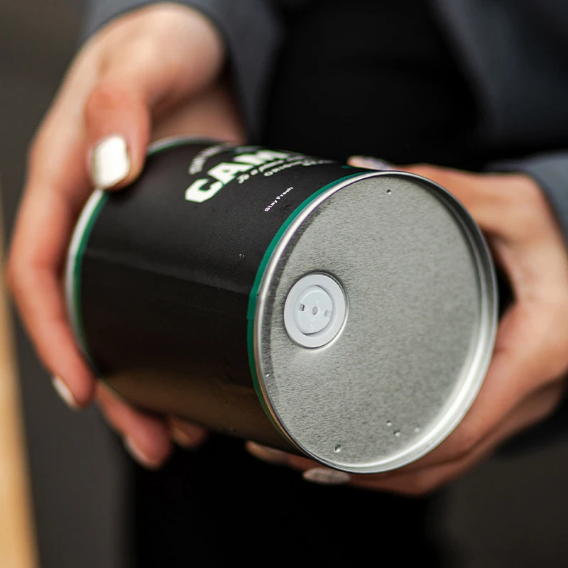 กระป๋องเก็บเมล็ดกาแฟแบบพกพา 1  - Coffee Equipment Camping บทวิจารณ์และราคา