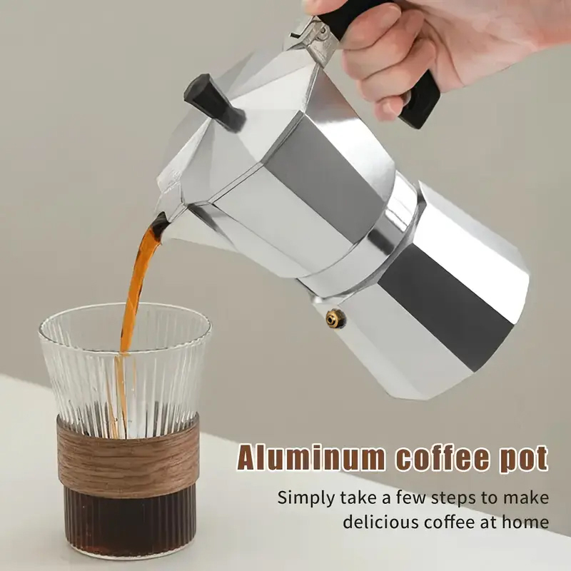 หม้อต้มกาแฟโมก้าอะลูมิเนียมแบบ - Coffee Equipment Tools บทวิจารณ์และราคา