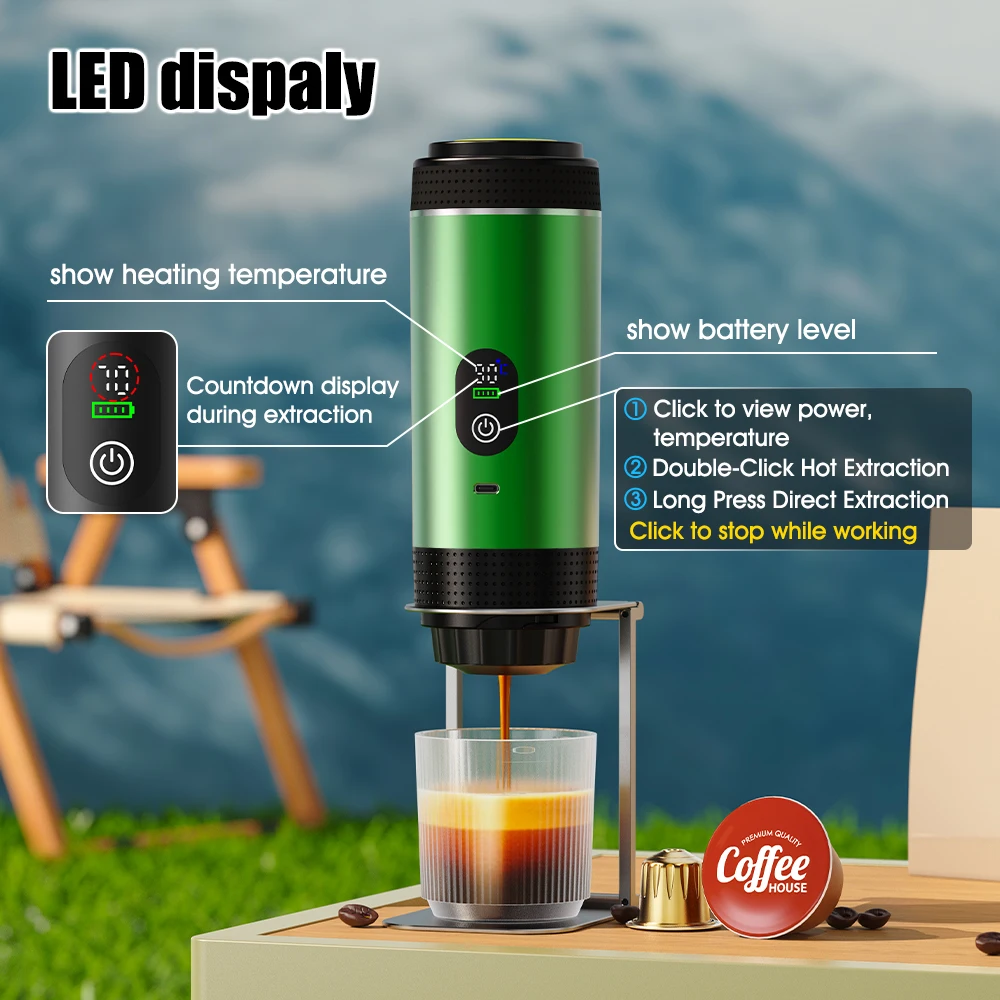 DENOKIN 3-in-1 เครื่องชงกาแฟแค - Coffee Equipment Camping บทวิจารณ์และราคา