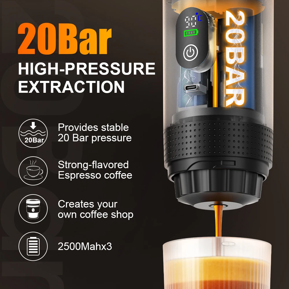 DENOKIN 3-in-1 เครื่องชงกาแฟแค - Coffee Equipment Camping บทวิจารณ์และราคา