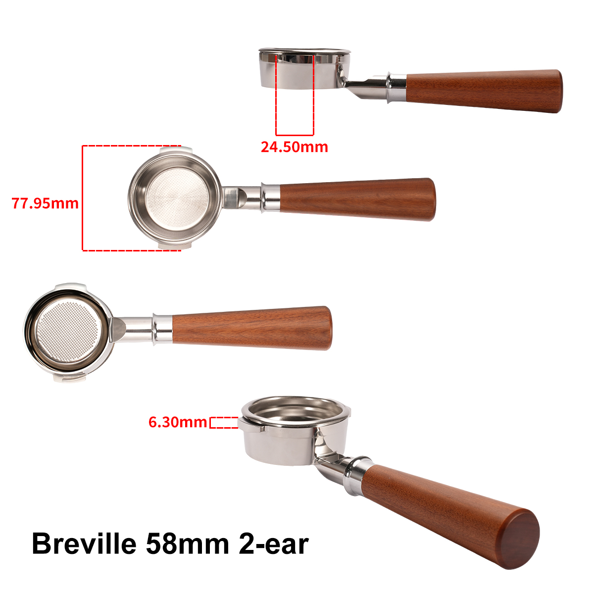 เบรวิลล์ BES920แบบพกพาก้นลึก58 - Coffee Equipment Tools บทวิจารณ์และราคา