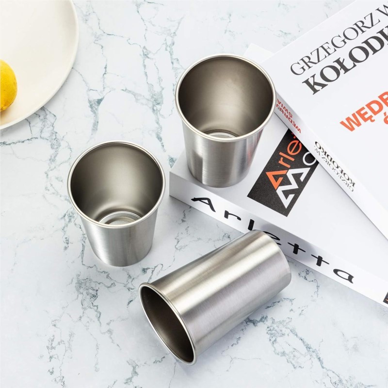 200/350/500 มล. 304 ถ้วยน้ำสแต - Coffee Equipment Camping บทวิจารณ์และราคา